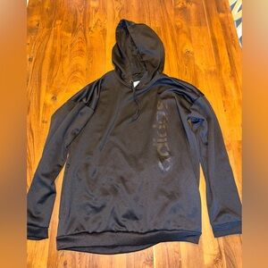 Adidas Aeroready Men’s Black Pullover Hoodie Size Medium.